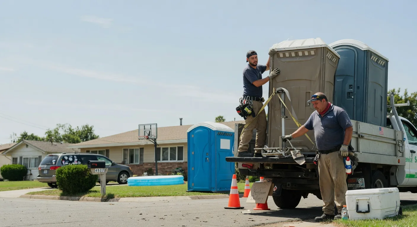 Porta Potty Rental in Kinderhook, IL near me